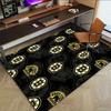 1PC Boston Bruins Non-Slip Floor Carpet Compatible for Office&Living Room&Bedroom&Dining Room - Flat - Weave Machine-S0399