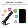 3-in-1 Bluetooth-kompatibler Lautsprecher Handliches Kabelloses Karaoke-Gesangs-Aufnahme-Mikrofon
