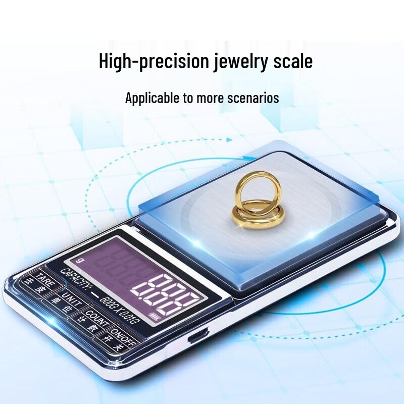 

Meilen MTP005C Portable 0.01g Digital Jewelry Scale