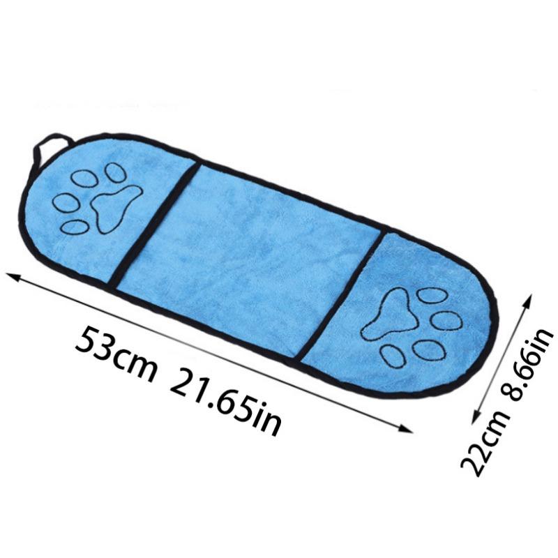 1PC Pet Cat Absorbent Towel Dog Bath Towel Golden Hair Blanket Large Absorbent Quick-drying Teddy Small Dog Bath