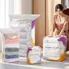 No Pump Vacuum Storage Bags Dust-proof Clothes  Blankets Organizer  Travel Accessories