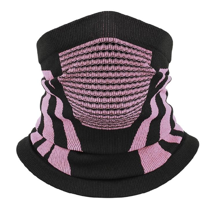 Soft Neck Warmer Cold Weather Half Balaclava Scarf for Skiing Hiking Sport Gear