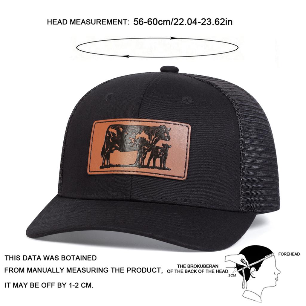 Unisex Micro Curved Braunes Rindsleder Label Verstellbare Mesh Baseballkappe Hip Hop Kappen Hüte Frühling Sommer Outdoor Sport Reise für Damen Herren