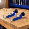 2pcs Flexible Design Woodworking Clamps Aluminum Fence Clamp  For DIY Projects
