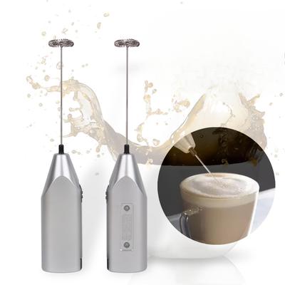 Stainless Steel Egg Beater Handheld Electric Milk Beater Milk and Coffee Blender Mini Milk Foam Machine