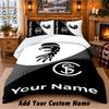 SC Freiburg FC Pattern Bedding 3Pcs Set Custom Name, Bed Sheet And Pillowcases For Home Bedroom
