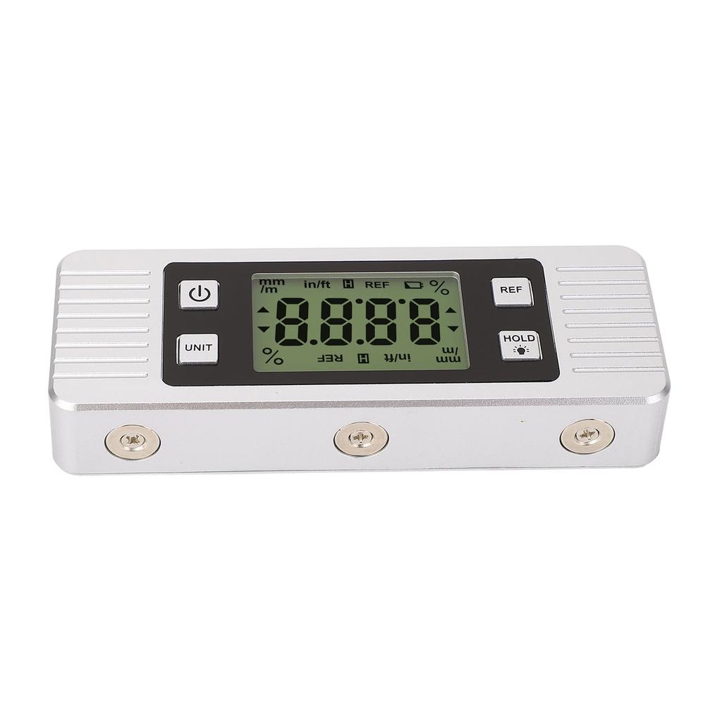 Digital Level Angle Gauge High Accuracy 2 Measuring Modes Magnetic Electronic Level Angle Finder