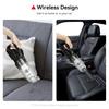 8000Pa 120W Wireless Handheld Vacuum Cleaner LED Dual-Charge Mode Wet Dry Cleaner for Home Office Cars