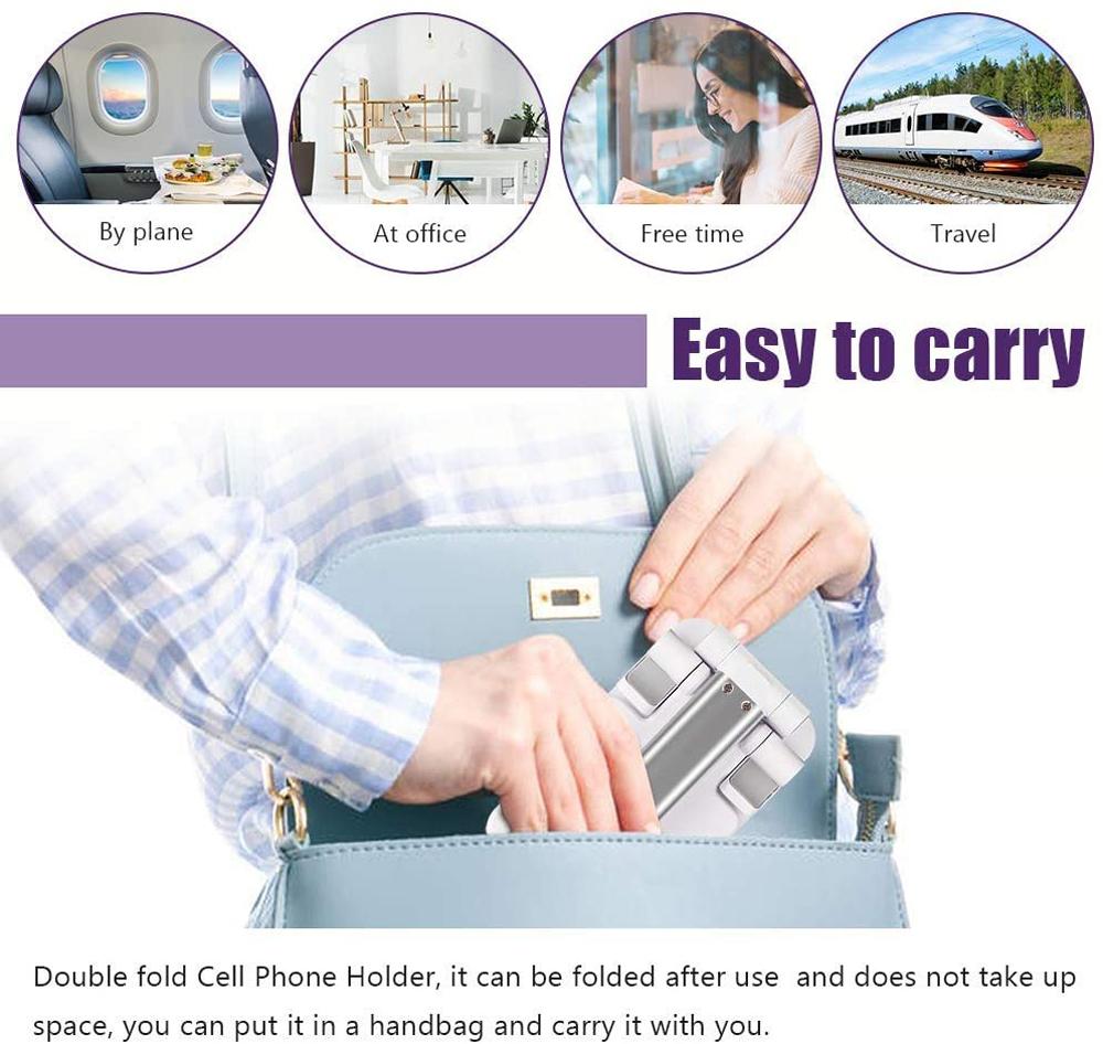 Desk Mobile Phone Holder Stand For iPhone iPad Xiaomi Huawei Metal Desktop Tablet Holder Table Cell Foldable Extend Support