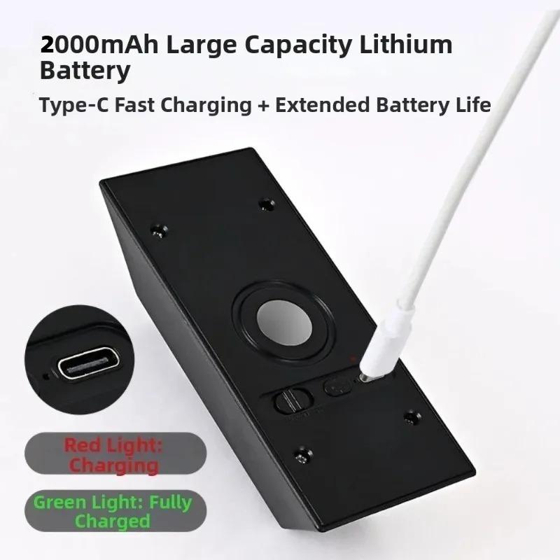 Rechargeable Motion Sensor Wall Light Magnetic LED Night Lamp with Remote 3 Color Dimmable 2000mAh for Stair Bedroom Hallway
