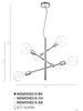 Lampa wisząca Madalyn MDM3582/6 CH Italux