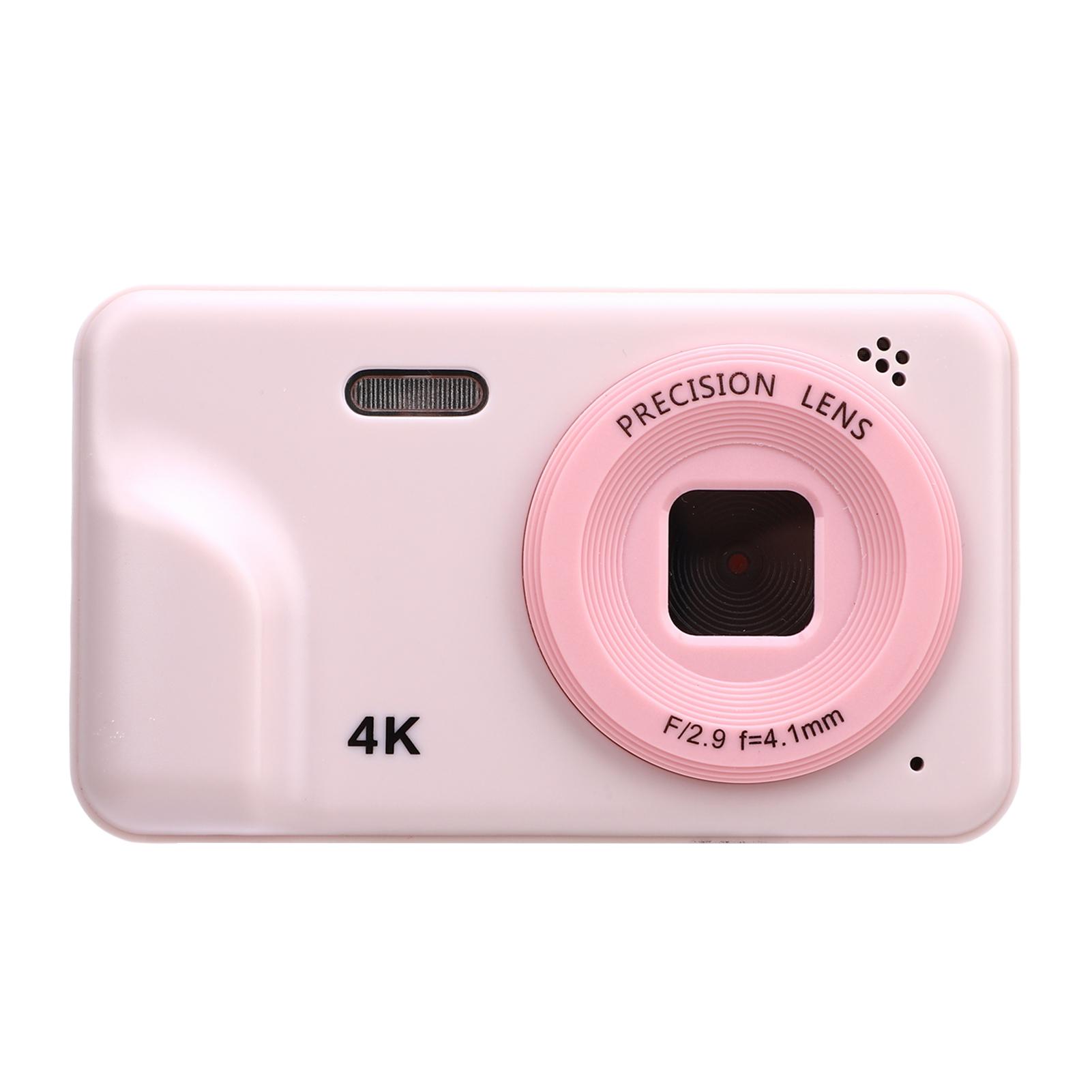 

1080P 48MP Digital Camera Auto Focus Camera with 5X Digital Zoom 2.0 Inch Display for Travel Photography рожевий