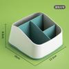 Remote Control Holder 4 Slot Desktop Storage Box TV Remote Control Phone Storage Holder Stationery Organizer Home Organizer