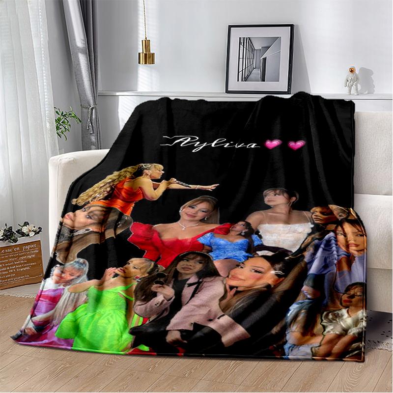 3D Ayliva Lieb Pop Singer  Soft Flannel Blanket for Bed Bedroom Sofa Picnic,Throw Blanket for Cover Outdoors Leisure Gift Kids