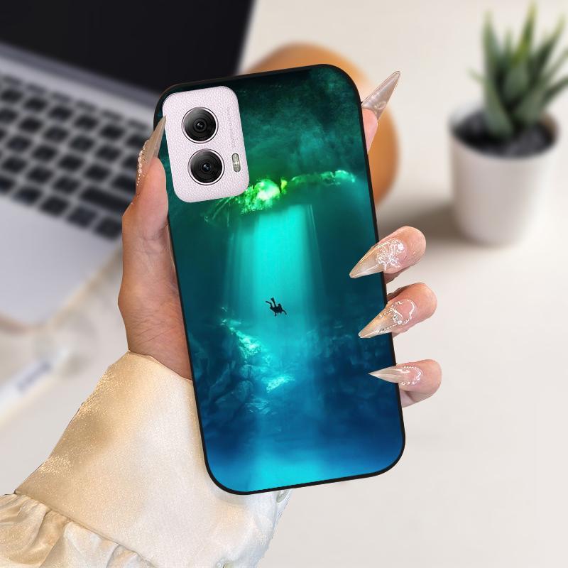 For Moto G Power (2024) Case XT2415V Shockproof Soft Silicone TPU Phone Cover For Motorola Moto GPower 5G 2024 Coque Bumper