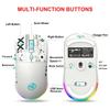 3-mode Wireless Gaming Mouse Colorful RGB Cool Print Laptop Wireless Mouse Ergonomic Silent Buttons Wireless Bluetooth Mouse