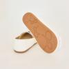 [Babyzzam] Girl's Bubble Ribbon Flats, White [BB464-10001]