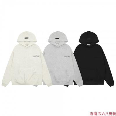 Unisex Fleece-Lined Hooded Sweatshirt With Velvet Letter Print Loose Fit Winter Cotton Pullover Teens