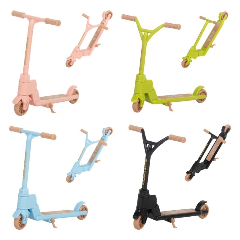 Portable Standing Folding Finger Board Sturdy Plastic Materials Fashion Accessory for Street Skating Enthusiasts