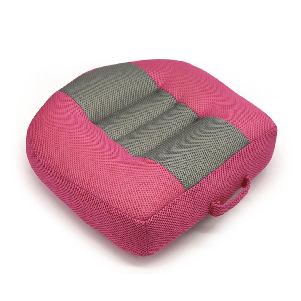 Car Booster Seat Cushion Heightening Height Boost Mat, Breathable Mesh Portable Car Seat Pad Angle Lift Seat for Car Office Home
