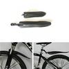 Black Bicycle Mudguard Set Mountain Bike Front And Rear Wheel Mudguard Off-road Mud Mudguard Bicycle Sports Riding Accessories