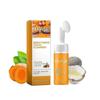 New Model Turmeric Face Wash with Brush, Turmeric Foaming Facial Cleanser for All Skin, 3.38 Fl Oz/pcs High Quality