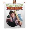 Robin Hood Men In Tights Throw Blanket No Pilling Soft Warm Blanket for Bed
