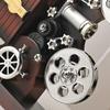 Nostalgic Retro Movie Projector Music Box - Creative Home Decor & Christmas Gift for Children