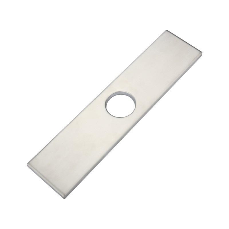 New Bathroom Faucet Accessories Hole Cover Deck Plate 6/10 Inch Bathroom Sink Unused Mounting Escutcheon 304