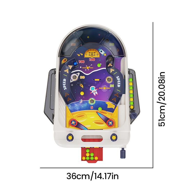 Children's Pinball Table Game Hand Eye Coordination Pinball Machine Party Family Interactive Battle Fun Toys Kids Birthday Gifts