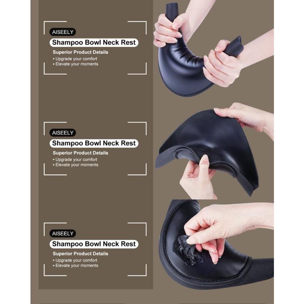 Washing Sink Neck Rest Pillow Hair Head Cushion Professional Comfortable Wash Beauty Basin Support Pad for Barber Salon