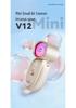 Turbo Handheld Mini Fan: High-Speed, USB Rechargeable, Long-Lasting Battery, Portable and Powerful for Outdoor Use