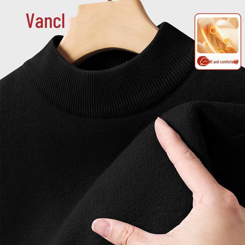 

VANCL Men s Autumn/Winter Mock Neck Sweater L