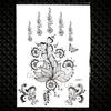 Water Transfer Women Black Chest Feather Tattoos Stickers Girls India Floral Temporary Tato Fake Sketch Arm Lace Tattoo Supplies