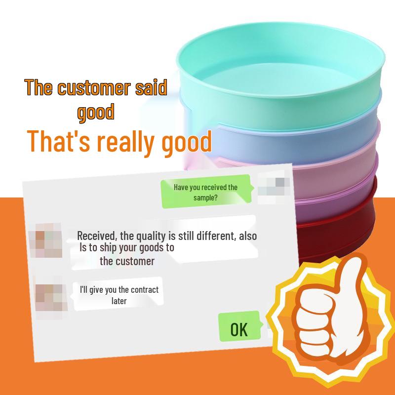 Round Multi-Size Silicone Cake Baking Mold