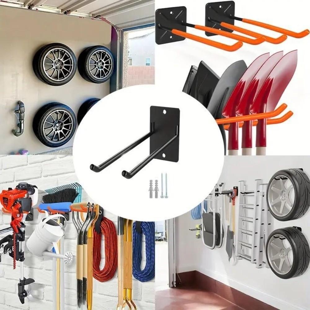 Wall Mount Garden Tool Storage Rack Multi-Purpose Farm Tool Rack Warehouse Storage