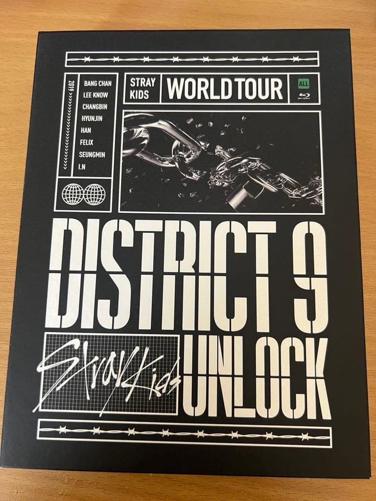 [USED] Final Price Drop Stray Kids District 9 Unlock Blu-ray