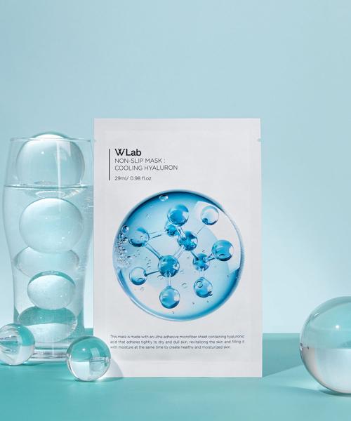 

W.Lab Non-Slip Cooling Hyaluronic Mask (5 Sheets) NONE