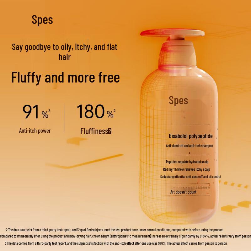 

Spes Piroctone Olamine Anti-Dandruff & Soothing Shampoo