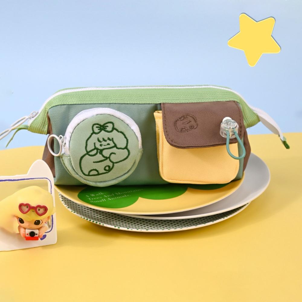 

Simple Pencil Case Cute Stationery Bag Portable Pencil Bag Elementary School Students Style 3