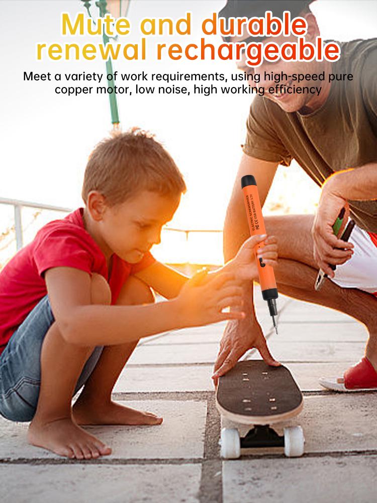 DC3.7-4.2V 46-in-1 Precision Electric Screwdriver Rechargeable High Torque Home Use Electric Screwdriver Durable Durability