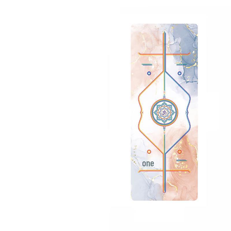 OEING Rainbow Rubber Fitness Mat