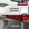 vhcp9 3D Car Body Side Sticker Trunk Badge for Mitsubishi L200 Pajero RALLIART ASX Lancer Outlander Mirage Eclipse Accessories