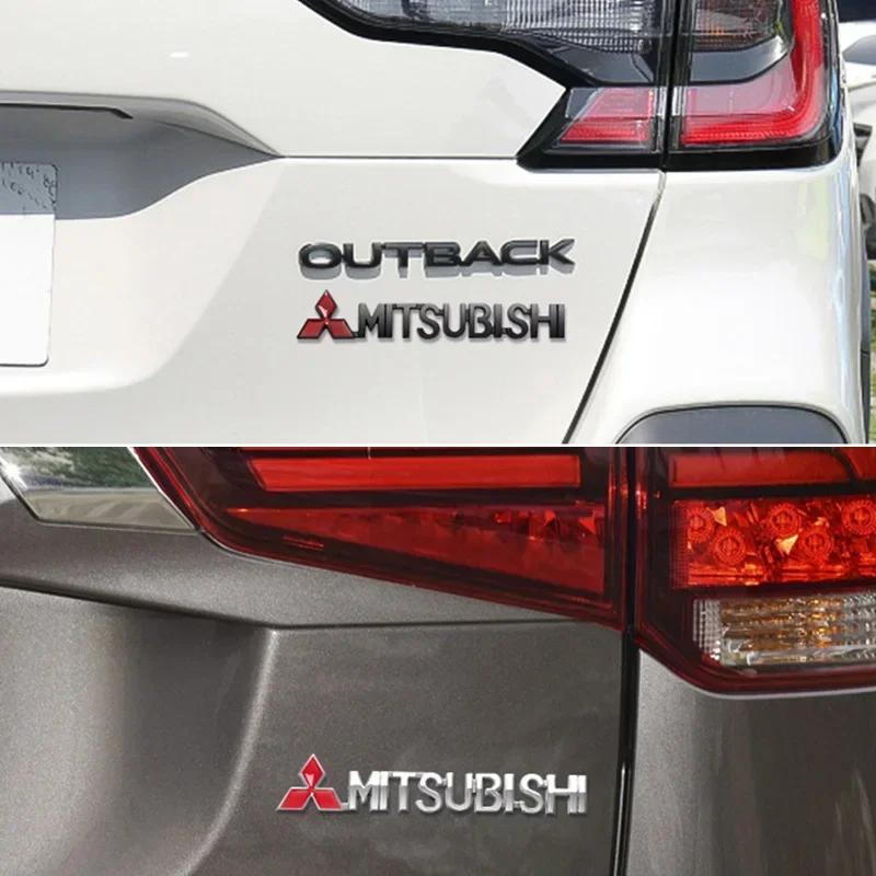vhcp9 3D Car Body Side Sticker Trunk Badge for Mitsubishi L200 Pajero RALLIART ASX Lancer Outlander Mirage Eclipse Accessories