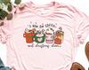 Run On Coffee And Christmas Cheer Shirt, Christmas Cheer T-Shirt, Christmas Coffee Shirt, Christmas Latte Shirt, Funny Latte Drink Xmas Tee