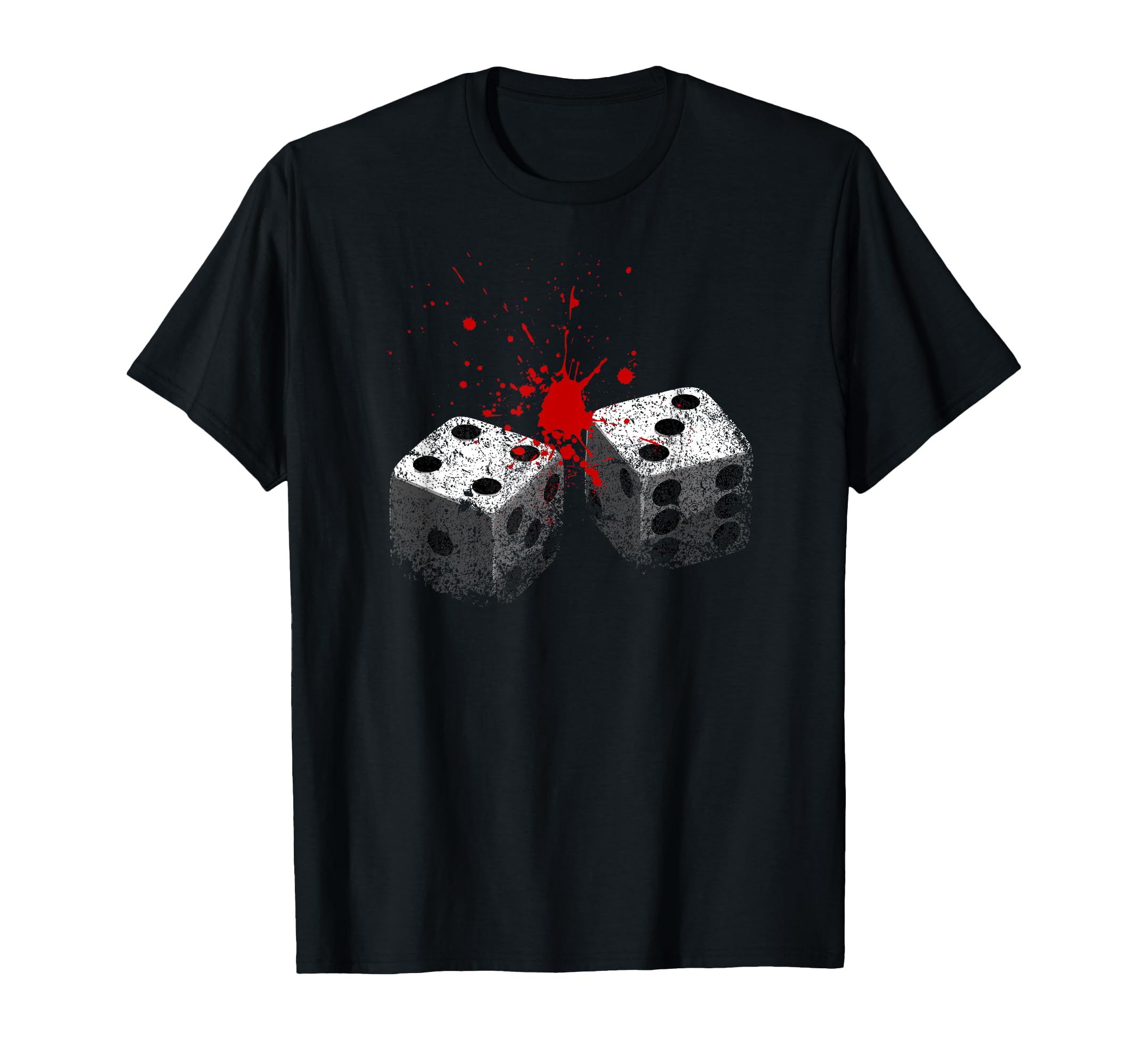 Lucky 7, Dice Roll - Lucky 7 Dice Roll The Seven Deadly Sins Gambling T-Shirt