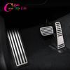 Color My Life Stainless Steel Car Pedals for Volvo S90 S 90 2016-2022 Accelerator Fuel Pedal Brake Foot Rest Pedals