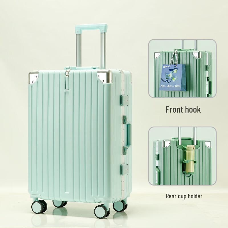 Xiaoyan Multifunctional Aluminum Frame Travel Suitcase