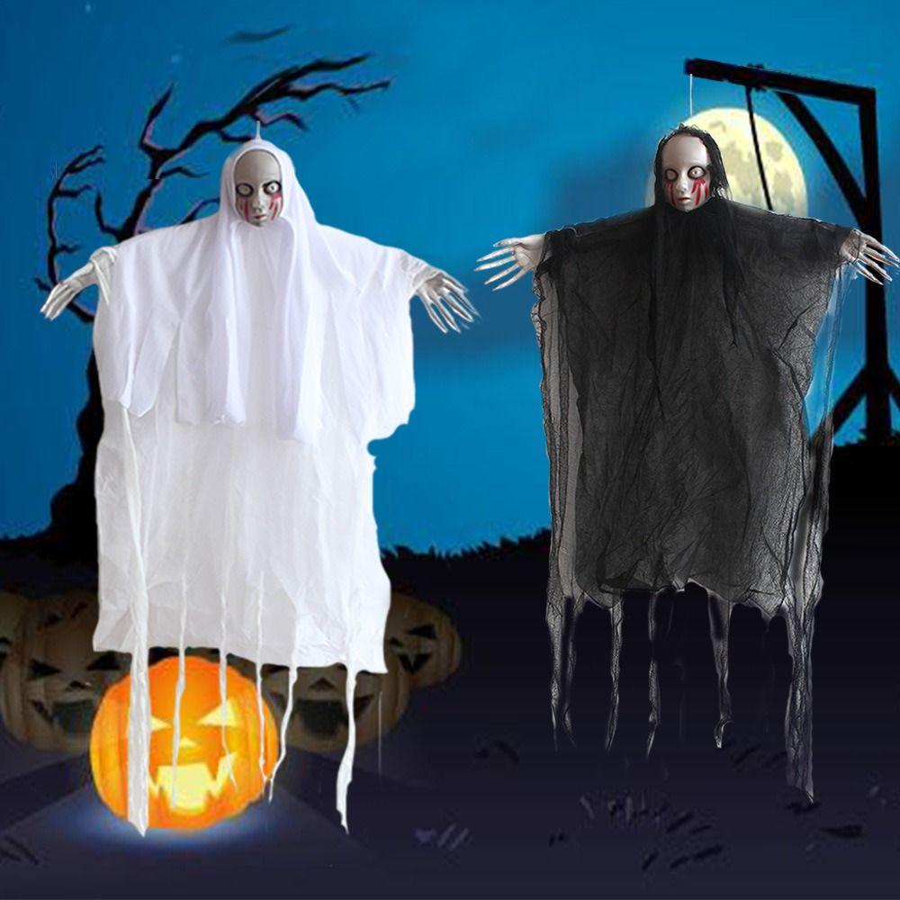 DIY Halloween Bloody Ghost Pendant Funny Halloween Ghost Ornaments  Holiday Party Decor