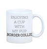 Border Collie -Kubek Ze Zdjęciem I Napisem Geometryczny Pies Art-Dog